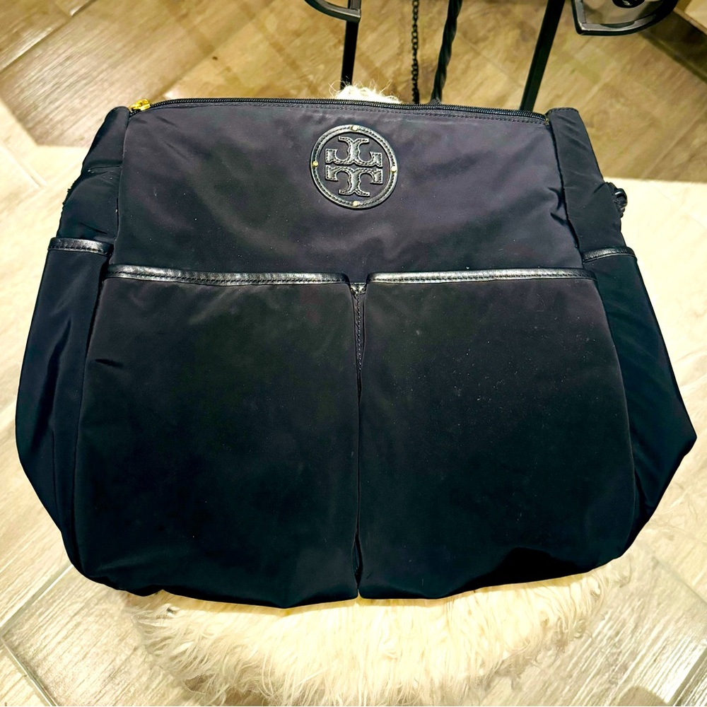 Tory Burch Marion Nylon Diaper Bag